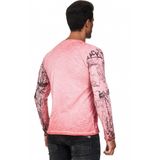 Rusty Neal - Lang Shirt - Slim Fit - 100% Katoen