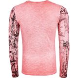 Rusty Neal - Lang Shirt - Slim Fit - 100% Katoen