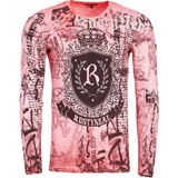 Rusty Neal - Lang Shirt - Slim Fit - 100% Katoen
