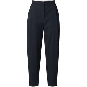 EDITED Bandplooibroek 'Gleni'  navy