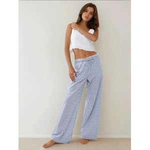 Hiccup Pyjamabroek  lichtblauw / zwart