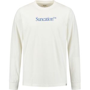 Shiwi Shirt 'Noah Suncation'  blauw / wit