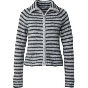 WEEKDAY Gebreid vest  grijs / antraciet