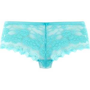Lascana - Stringpants - Turquoise - Delicate Elastische Jacquard Kant
