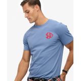 Superdry - Shirt - Blauw - T-shirt