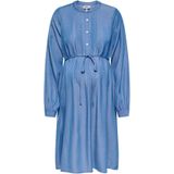 Only Maternity Jurk 'OLMESTELLE'  blauw