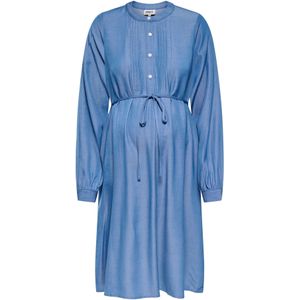 Only Maternity Jurk 'OLMESTELLE'  blauw