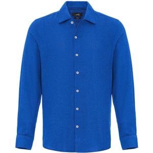 Antioch Overhemd  kobaltblauw