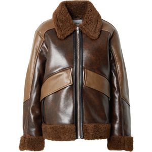 TOPSHOP Tussenjas 'JULIE'  chocoladebruin / pueblo