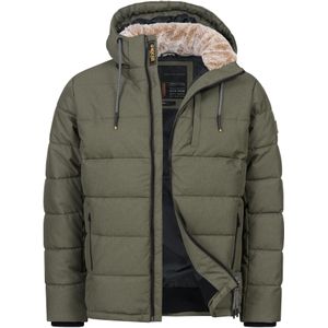 INDICODE JEANS Winterjas 'Hebero'  groen