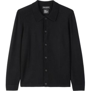 Marc O'Polo Gebreid vest  zwart