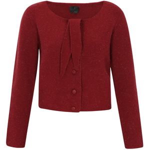 DreiMaster Klassik Gebreid vest  bourgogne