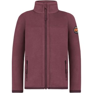 normani Fleece jas  oranje / rood