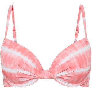 Look - Batik Patroon - Beugelbikini - Kreeft - Wit - Polyamide