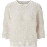 Rich & Royal - Trui - Eierschaal - Knitwear - Driekwart Mouw