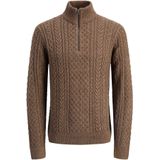 Jack & Jones - Trui - Karamel - Normale Pasvorm - Lange Mouw