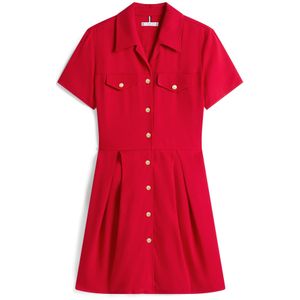 TOMMY HILFIGER Blousejurk  rood