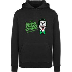 F4NT4STIC Sweatshirt 'DC Comics Batman Joker The Clown Prince Of Crime'  groen / rood / zwart / wit