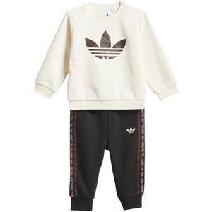 ADIDAS ORIGINALS Joggingpak  bruin / chocoladebruin / natuurwit
