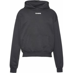 Dangerous DNGRS Sweatshirt 'Brave'  donkergrijs / rood / wit