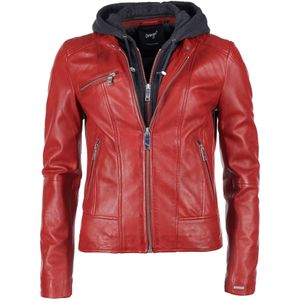 Maze Tussenjas ' Mico '  donkergrijs / donkerrood