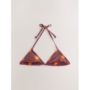 Next Bikinitop  oranje / lichtoranje / bourgogne