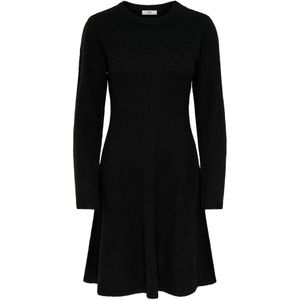 JDY Gebreide jurk 'Rosemary'  zwart
