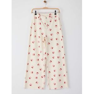 Trendyol Jeans  crème / rood / donkerrood