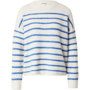 Soft Rebels Trui 'SRHema'  blauw / wit
