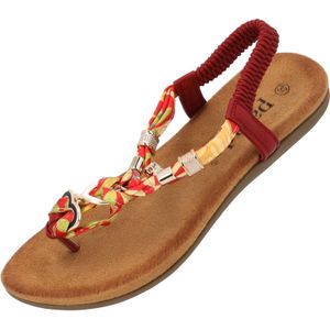 Palado by Sila Sahin Teenslipper 'Jurte'  rood