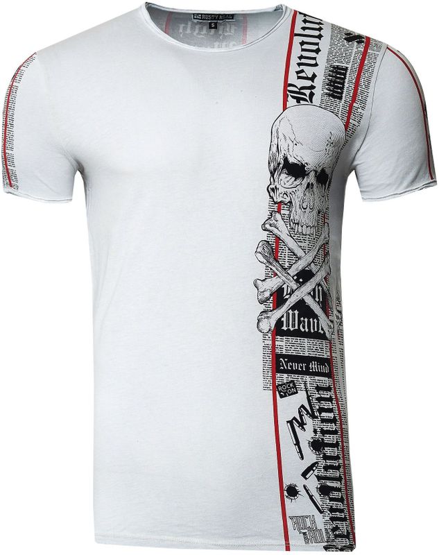 Rusty Neal - T-shirt - Heren - Normale Pasvorm - 100% Katoen