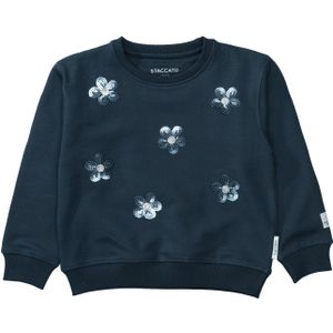 STACCATO Sweatshirt  donkerblauw / zwart / wit