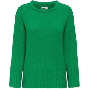 Only - ONLMAGGIE LIFE LS LOOSE ONEK CC KNT - Trui - Medium Green - Regular Fit