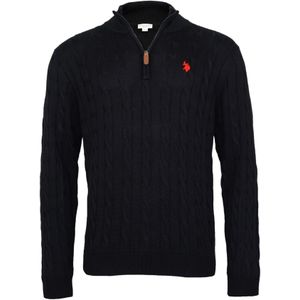 U.S. POLO ASSN. Trui  zwart