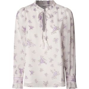 Pepe Jeans - PL305104 - Blouse - Wit - Casual - Polyester
