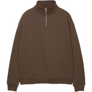 Pull&Bear Sweatshirt  donkerbruin