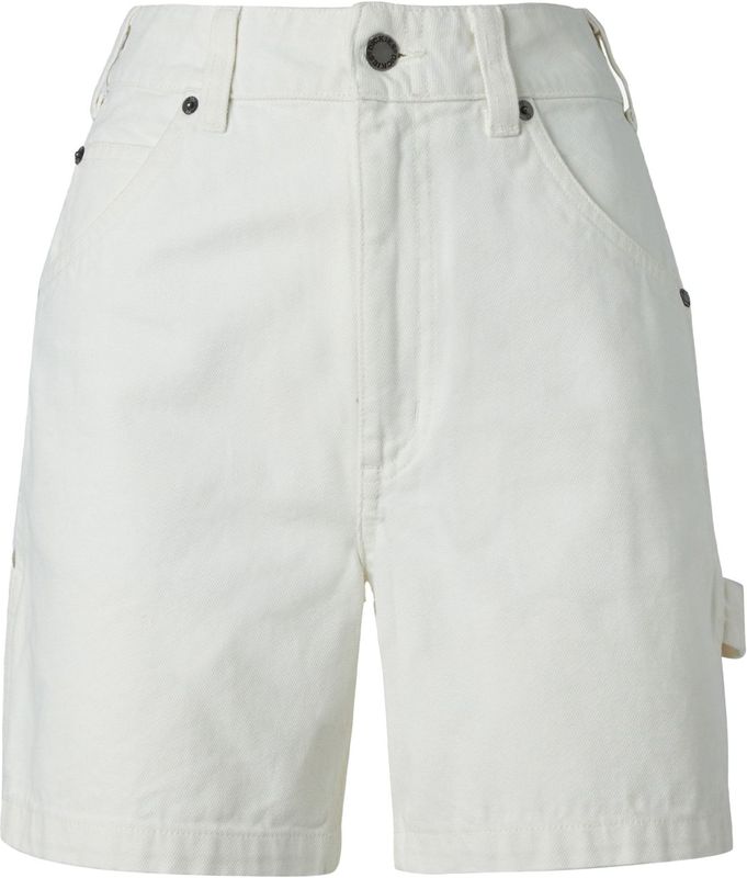 DICKIES - DUCK - Broek - Wit - Katoen - High Waist