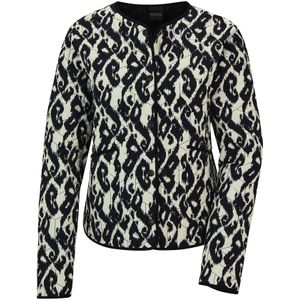 MADELEINE Tussenjas  zwart / wit