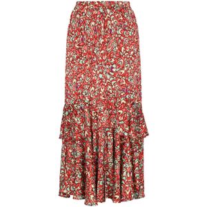 IZIA Rok  pastelblauw / pasteelgeel / rood / lichtrood