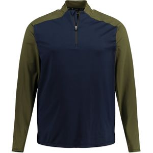 JAY-PI Shirt  blauw / olijfgroen