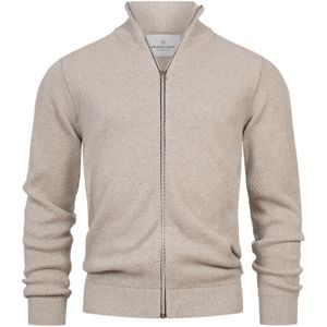 Kronstadt Gebreid vest 'Erik'  beige gemêleerd