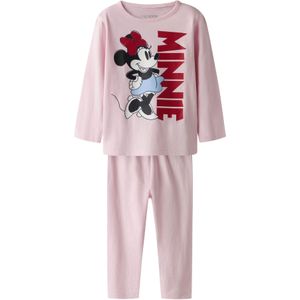 TWO SOON Nachtkledij 'Minnie'  lichtblauw / rosa / rood / zwart