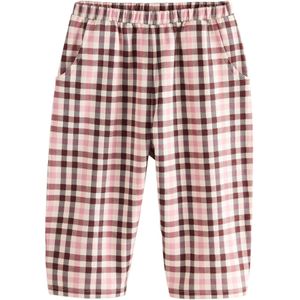 Next Broek  chocoladebruin / pink