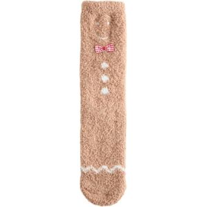 Next Sokken  bruin / rood / wit