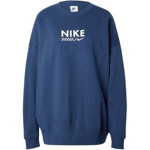Nike Sportswear Sweatshirt  navy / wit