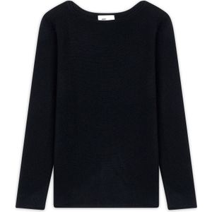 JUST CASHMERE Trui 'Grace'  zwart