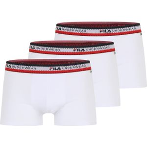 FILA Boxershorts  rood / zwart / wit