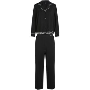 Karl Lagerfeld Pyjama  zwart / wit