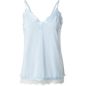 Spaghetti Top - Effen - Satijn - V-hals - Mouwloos