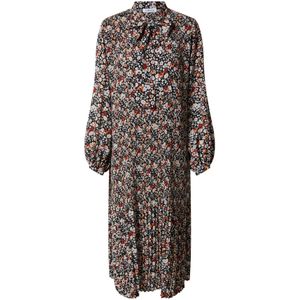 EDITED Blousejurk 'Finnja'  rood / zwart / wit